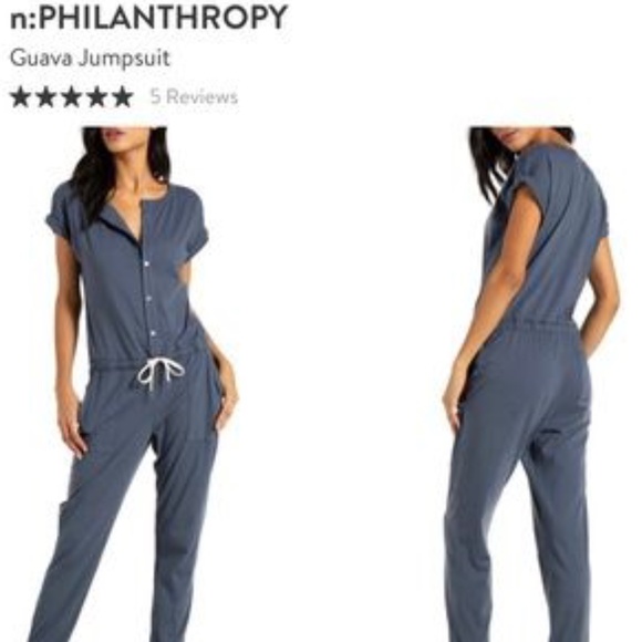 n:PHILANTHROPY Pants - n:PHILANTHROPY 'Guava' Jumpsuit - Like New